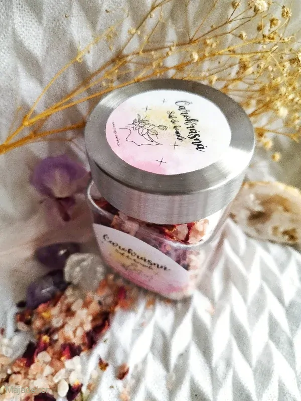 Koupelová sůl s vůní levandule