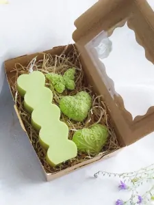 Mátová sada se svíčkou