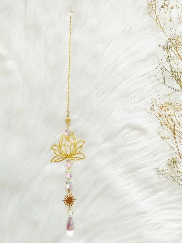 Lapač slunce- lotosový květ