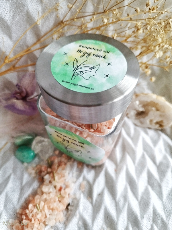 Osvěžující meduňková sůl do koupele