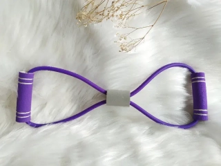 Fitness posilovací guma - Fialová