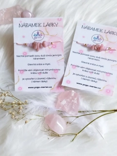 Růženínový náramek