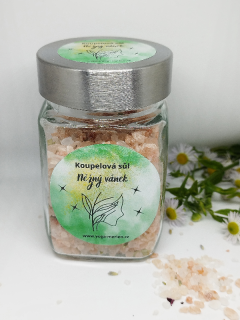 Osvěžující meduňková sůl do koupele