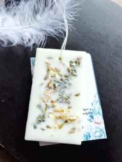 Vonný levandulový vosk