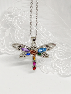 Čakrový náhrdelník vážka