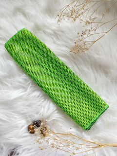 Chladící ručník na jógu - zelený