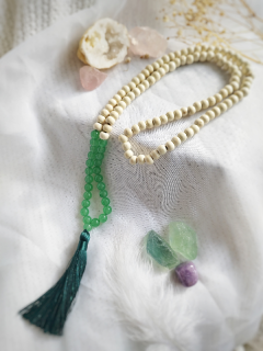 Meditační náhrdelník s korálky avanturínu